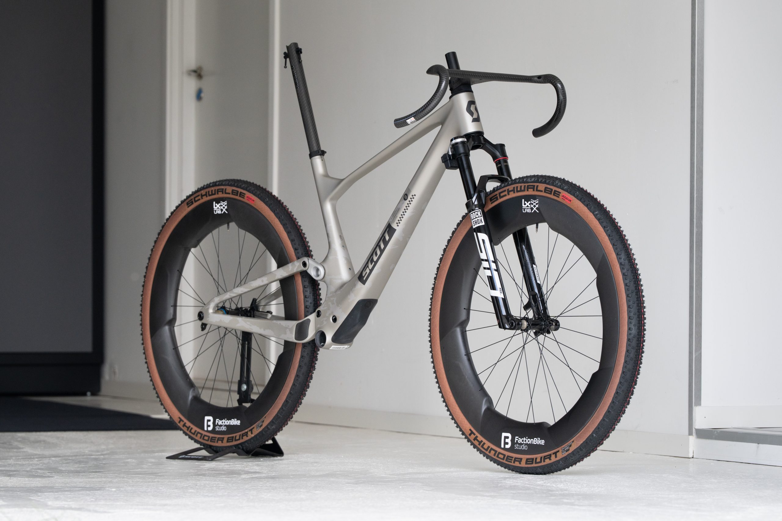 Dangerholm aero concept wheels on Scott Spark