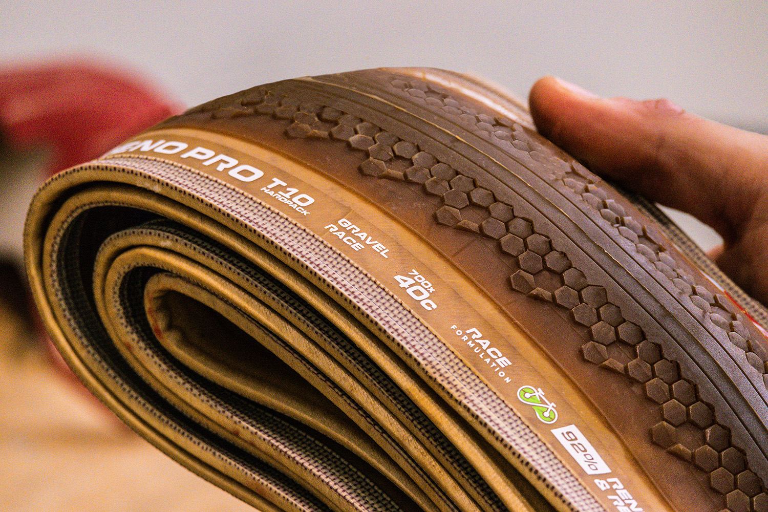 Vittoria’s Terreno PRO Gravel Range T10 folded