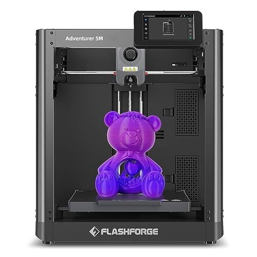FLASHFORGE Adventurer 5M 3D Printer with Fully Auto Leveling