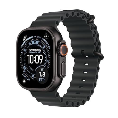 Apple Watch Ultra 3 (GPS, Cellular, 49mm, Black Ocean Band)