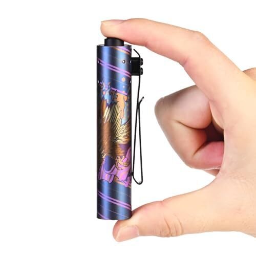 ACEBEAM Rider RX 700 High Lumens EDC AA Flashlight Rechargeable, Pocket LED Flashlight with Clip, Super Bright Mini Flash Light, 519A-V1 LED 90+ High CRI Small Flashlight for Camping, Home