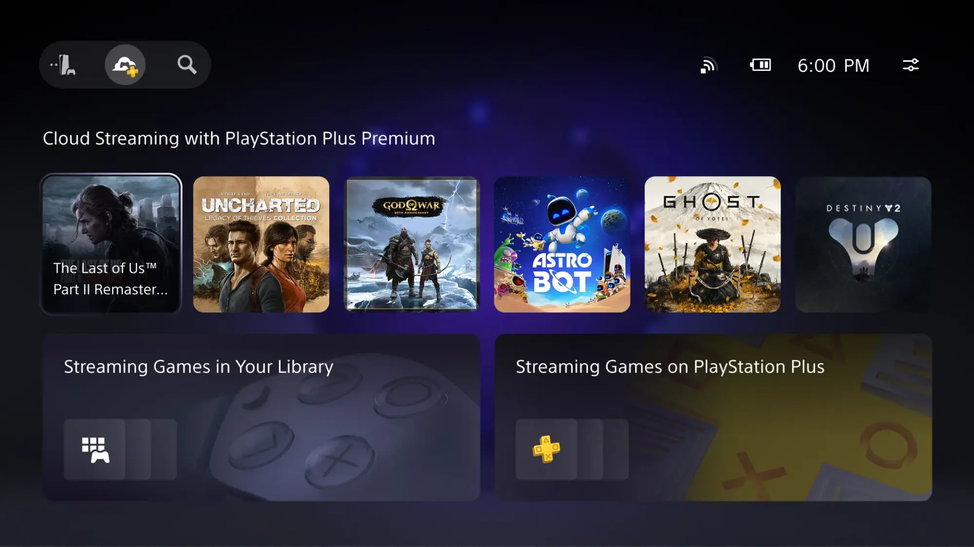 PlayStation Portal Cloud Streaming