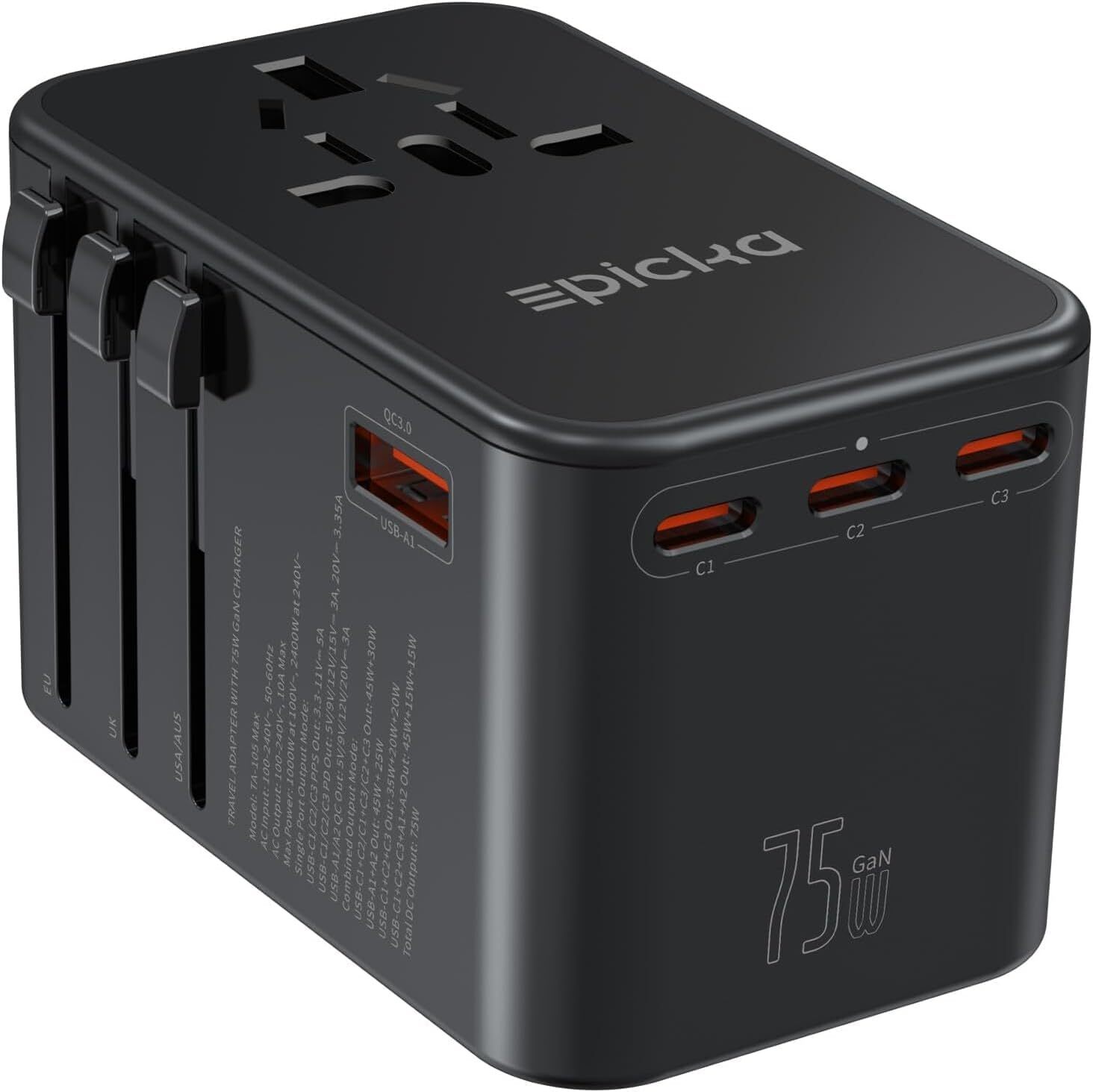 Epicka Universal Travel Adapter