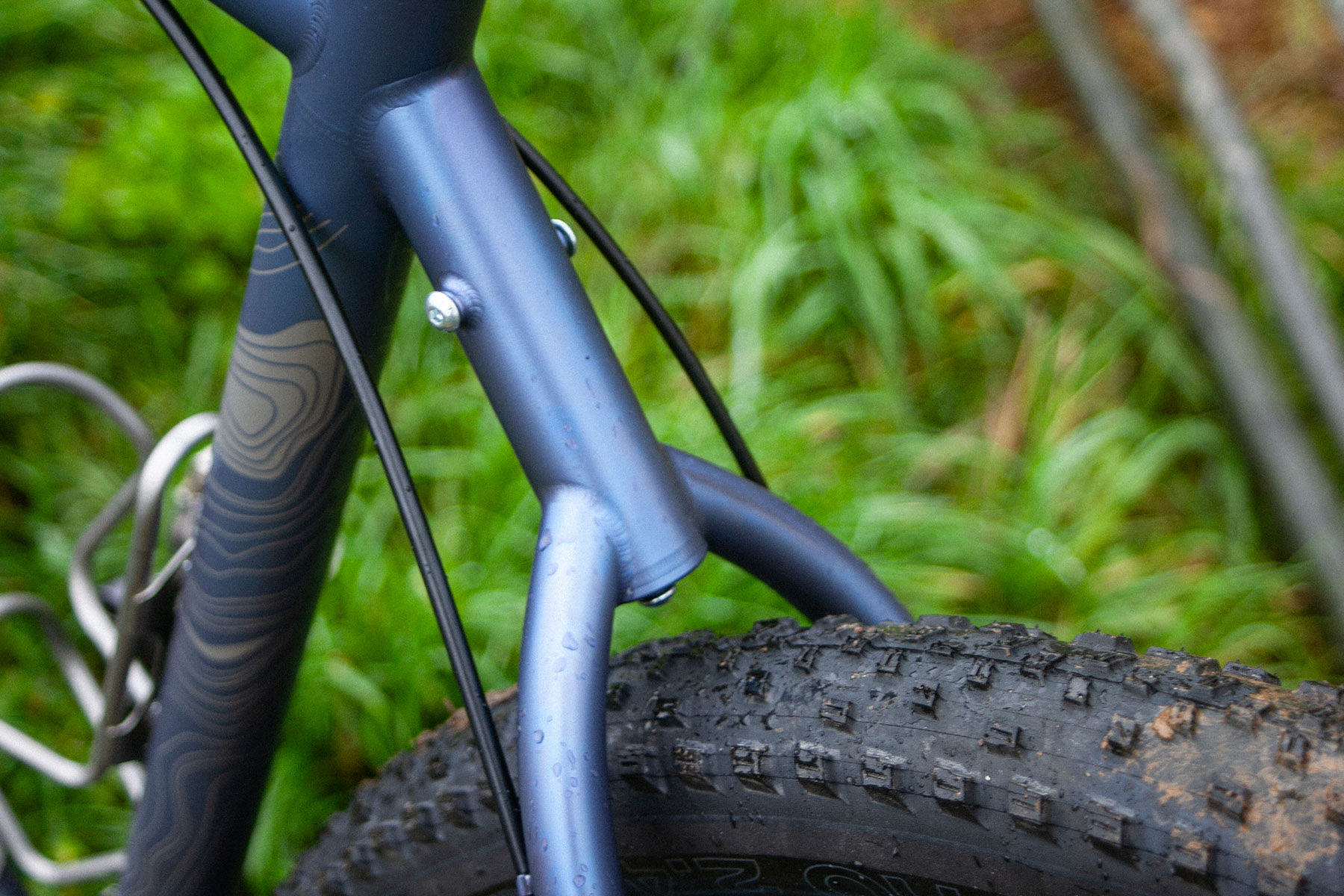 Moots Scrambler rear wishbone stays