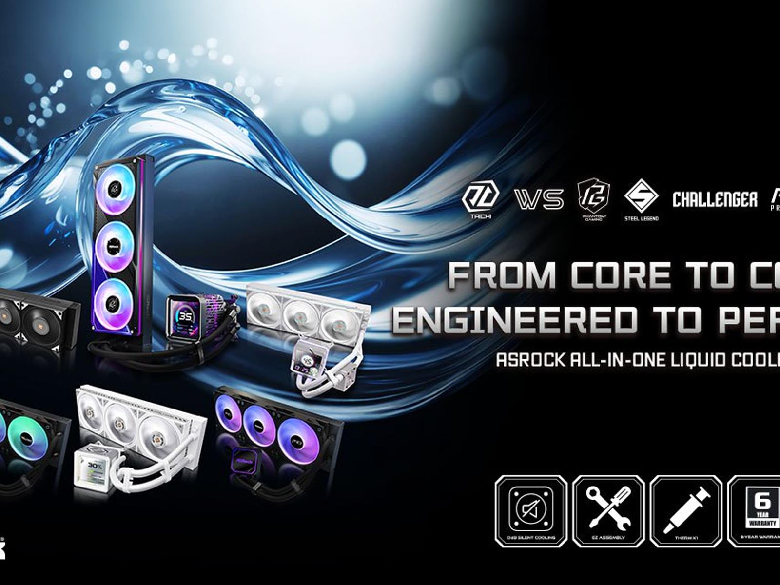 ASRock To Debut Its First AIO Liquid Coolers Plus New Gaming Mobos, Mini PCs & More At CES