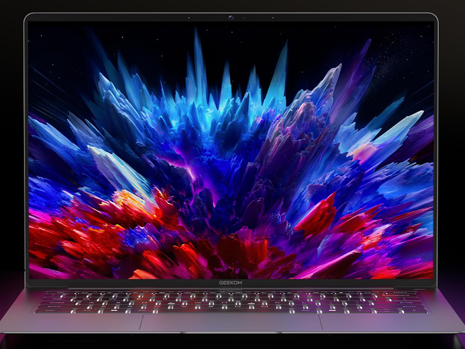 Geekom Unveils All-Metal GeekBook X14 Pro OLED Laptop To Challenge MacBook Air