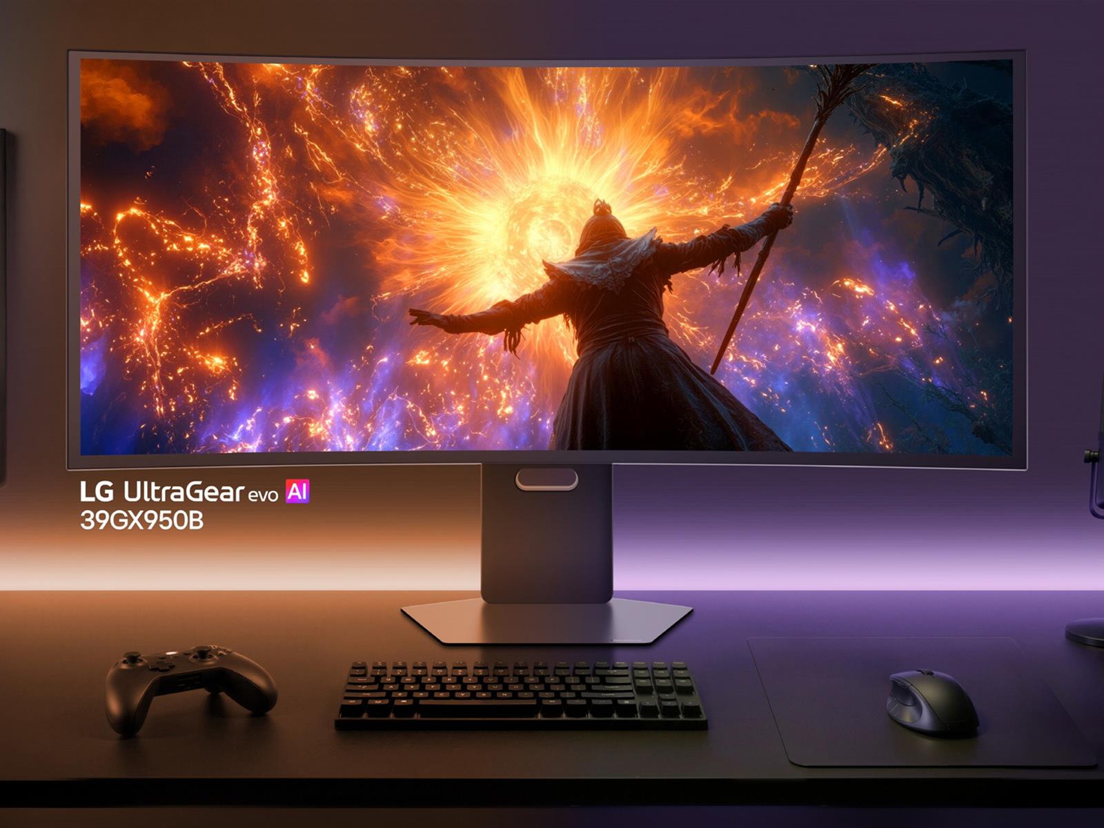 LG's New UltraGear Evo Gaming Monitors Include A 5K2K OLED With AI Upscaling