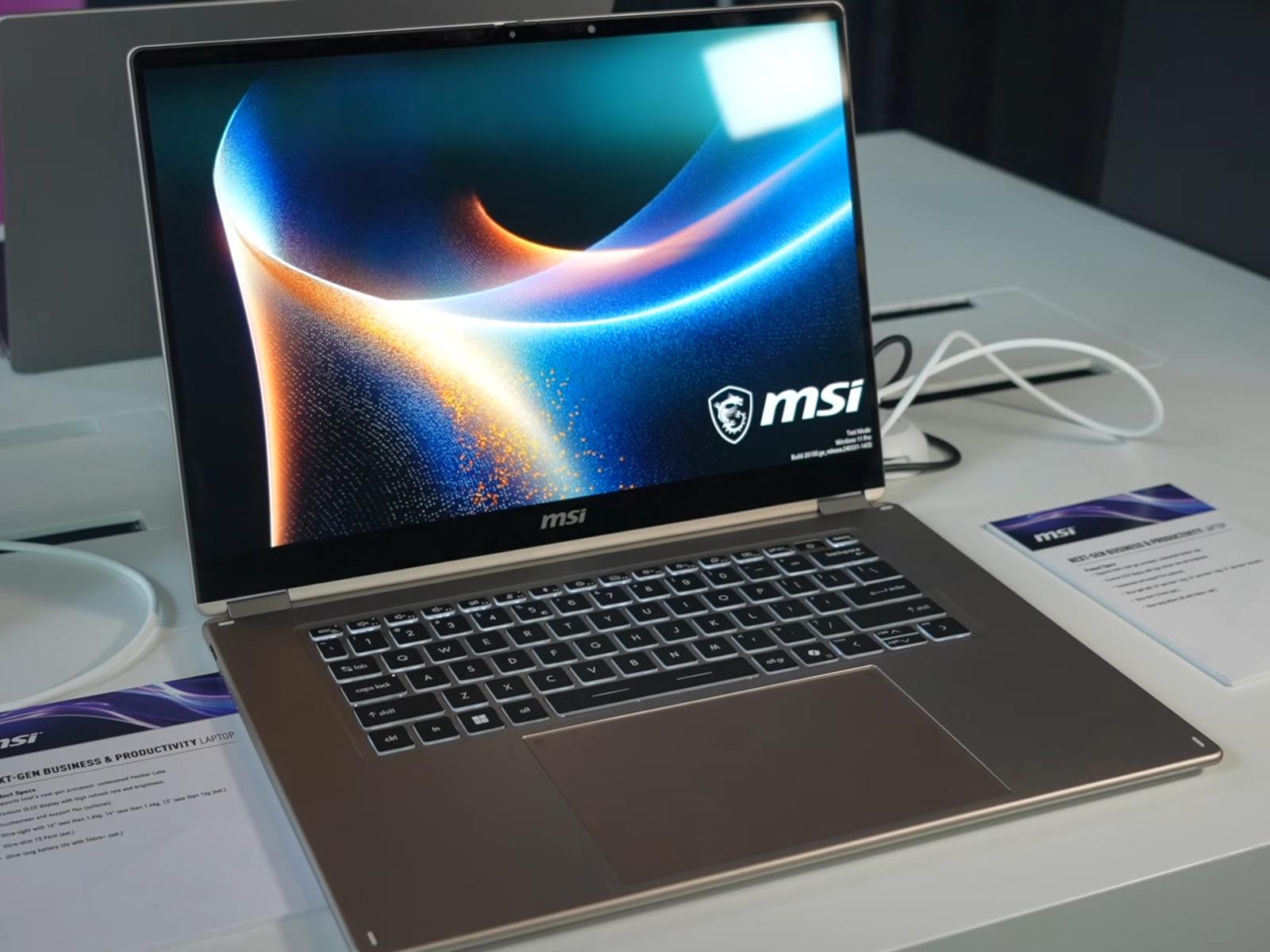 MSI Wraps Intel Panther Lake In Thin & Sleek Prestige OLED Laptops