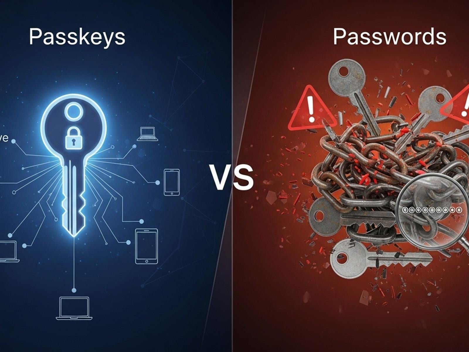 Passkeys Vs Passwords: What's The Difference And Which Offers Better Security?