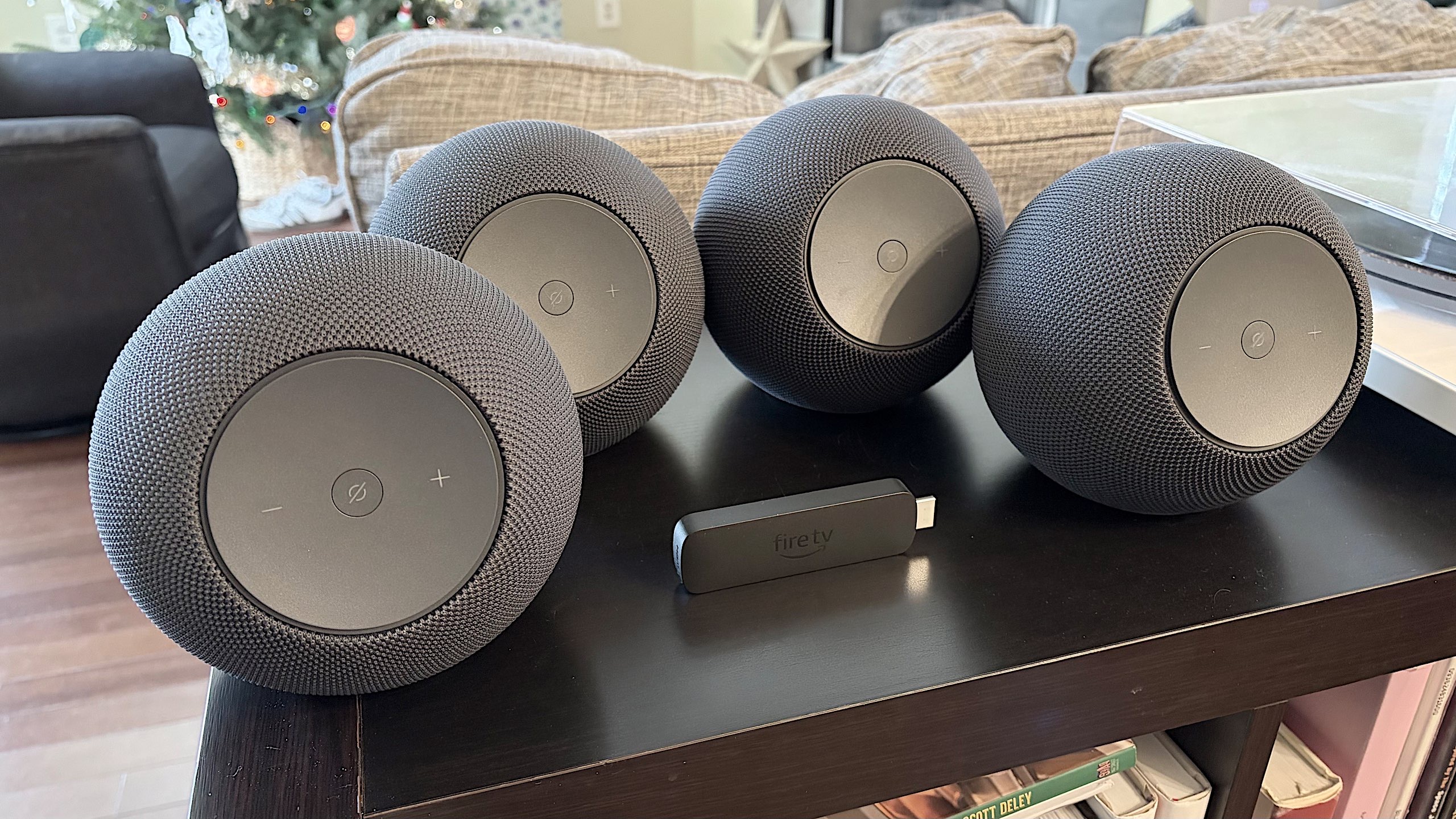 My test setup was four Echo Studio speakers and a Fire TV Stick 4K Max.