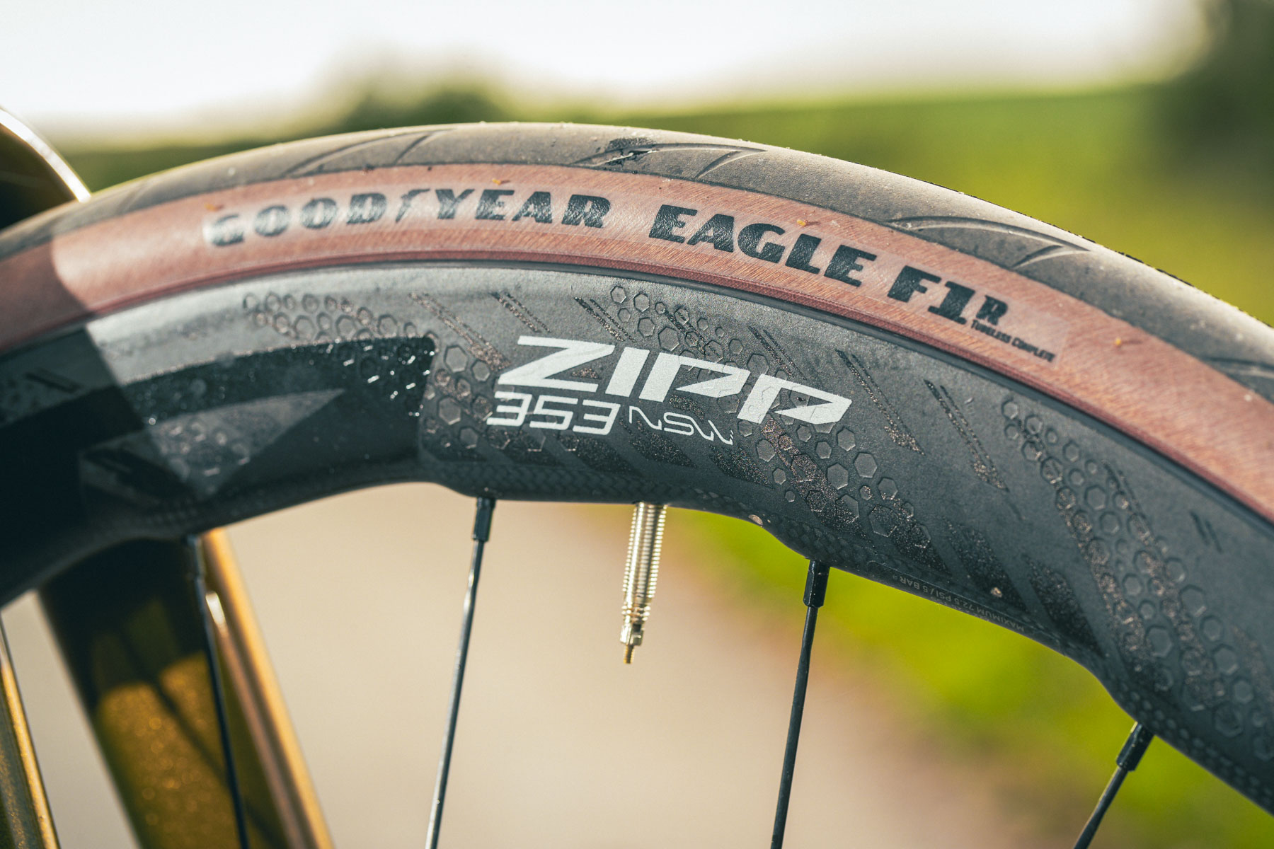 Zipp 353NSW and Goodyear Eagle F1R tyre
