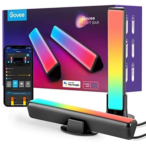 Govee  RGBICWW Smart LED Light Bars (Work with Alexa and Google Assistant)