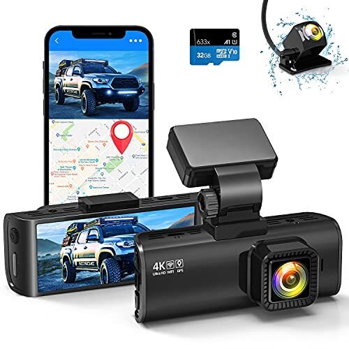Redtiger Dash Cam Front Rear Camera