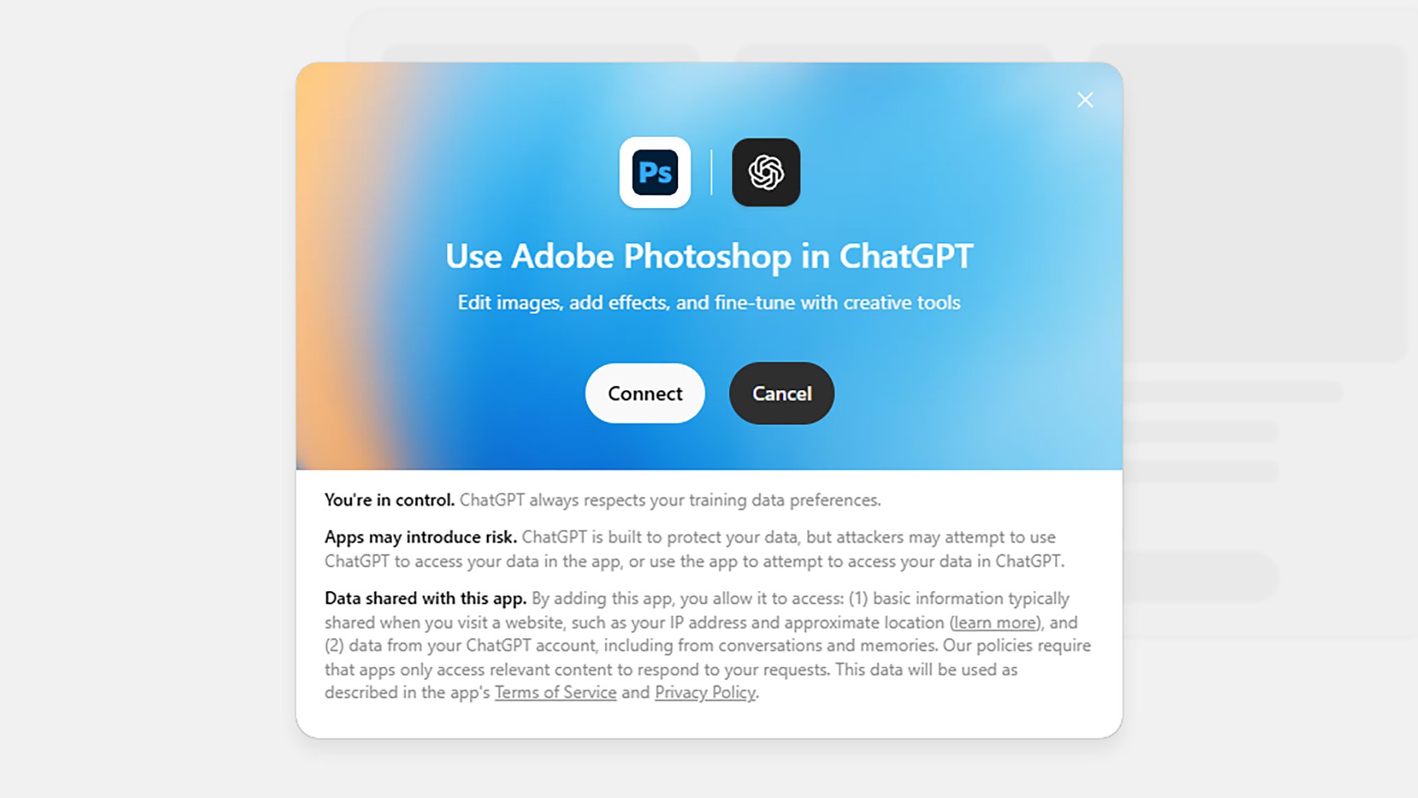 Photoshop in ChatGPT