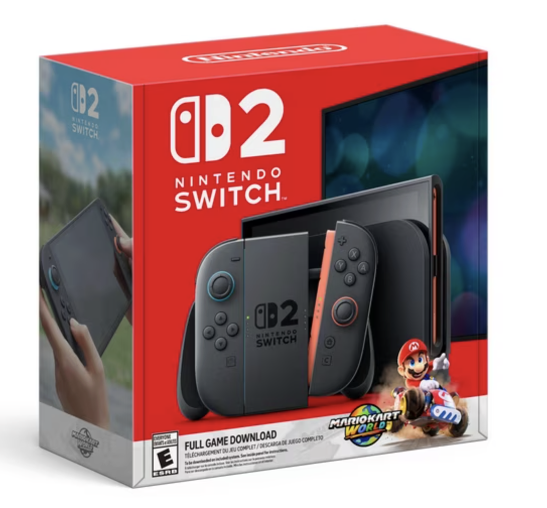 Nintendo Switch 2 and Mario Kart bundle
