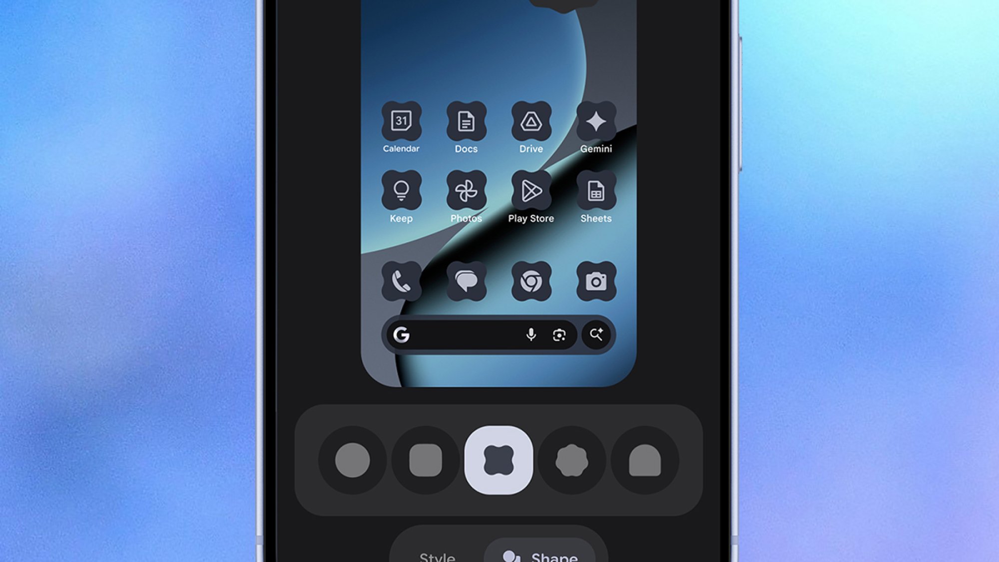 Android 16 icons