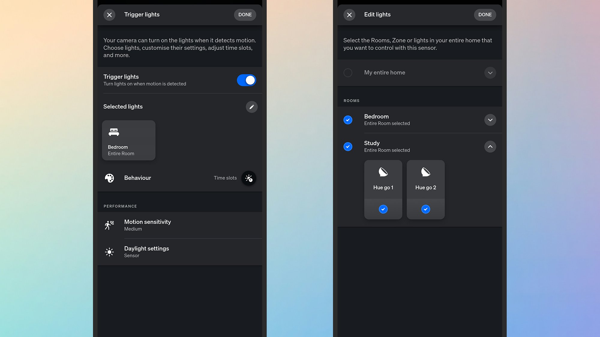 Philips Hue app