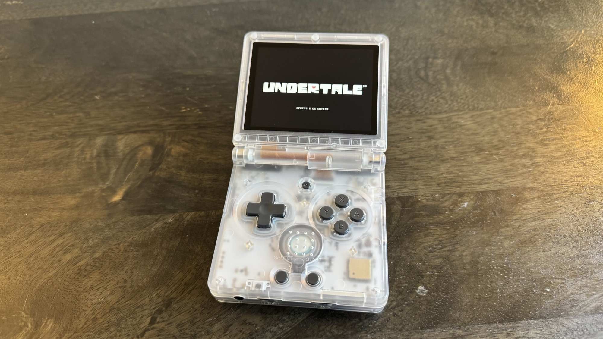 'Undertale' running on the authors Anbernic RG35XXSP
