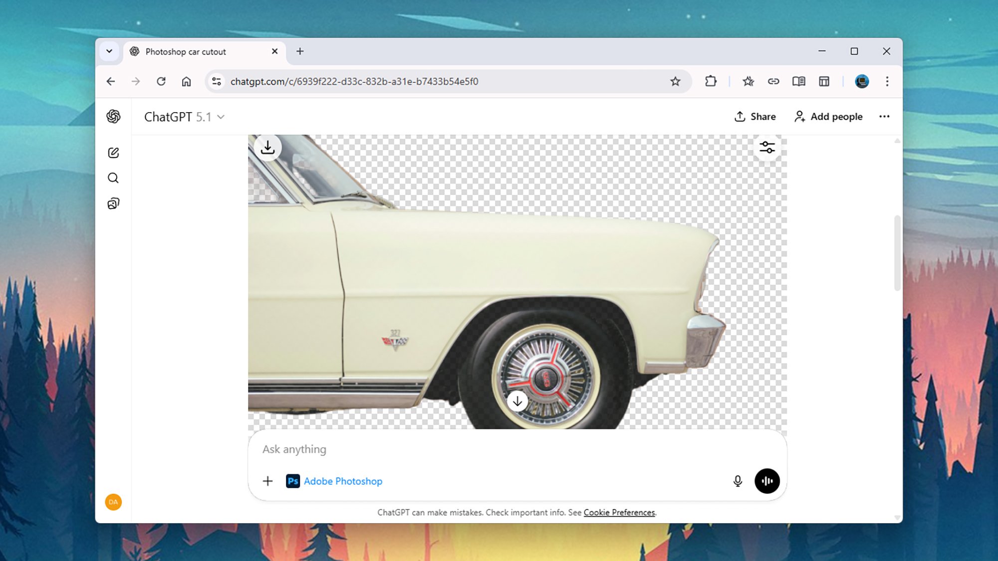 Photoshop in ChatGPT