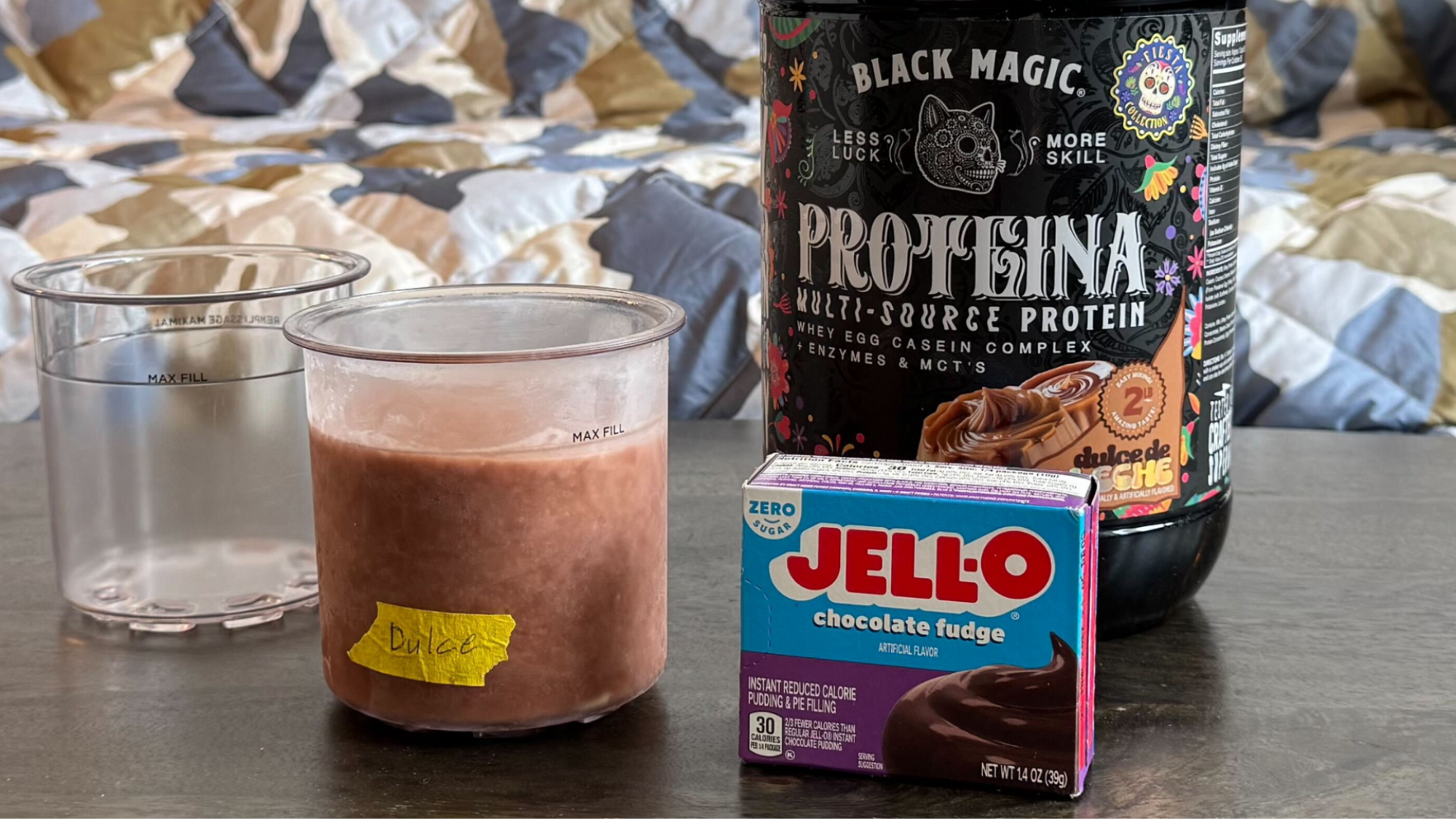 Dulce Chocolate Ninja Creami ingredients
