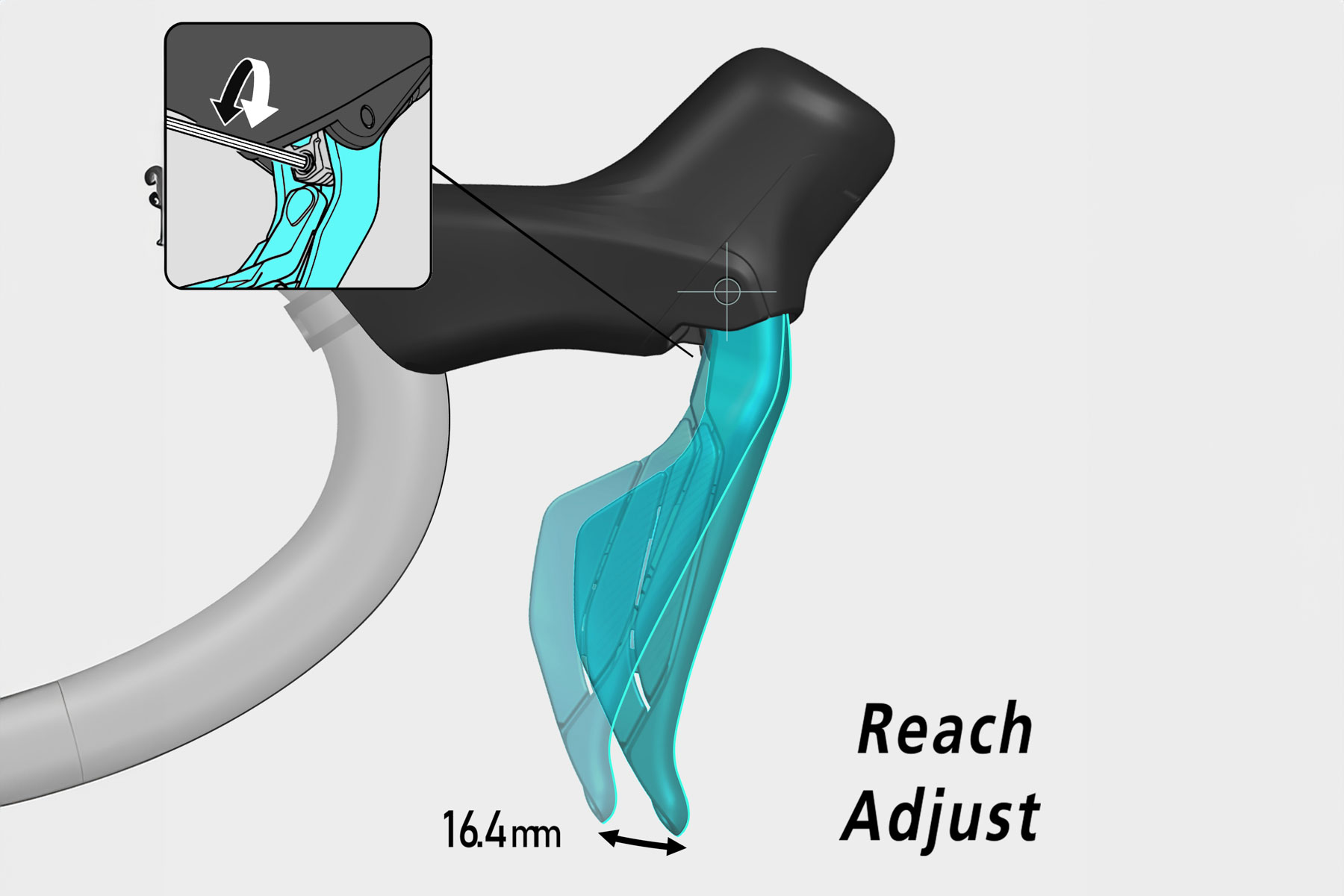 GRX Di2 levers