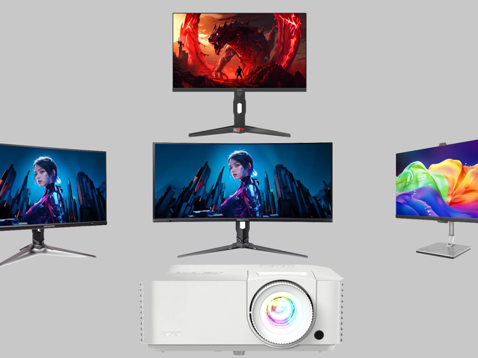 Acer Debuts Vivid Gaming Monitors At CES Plus A 240Hz Projector