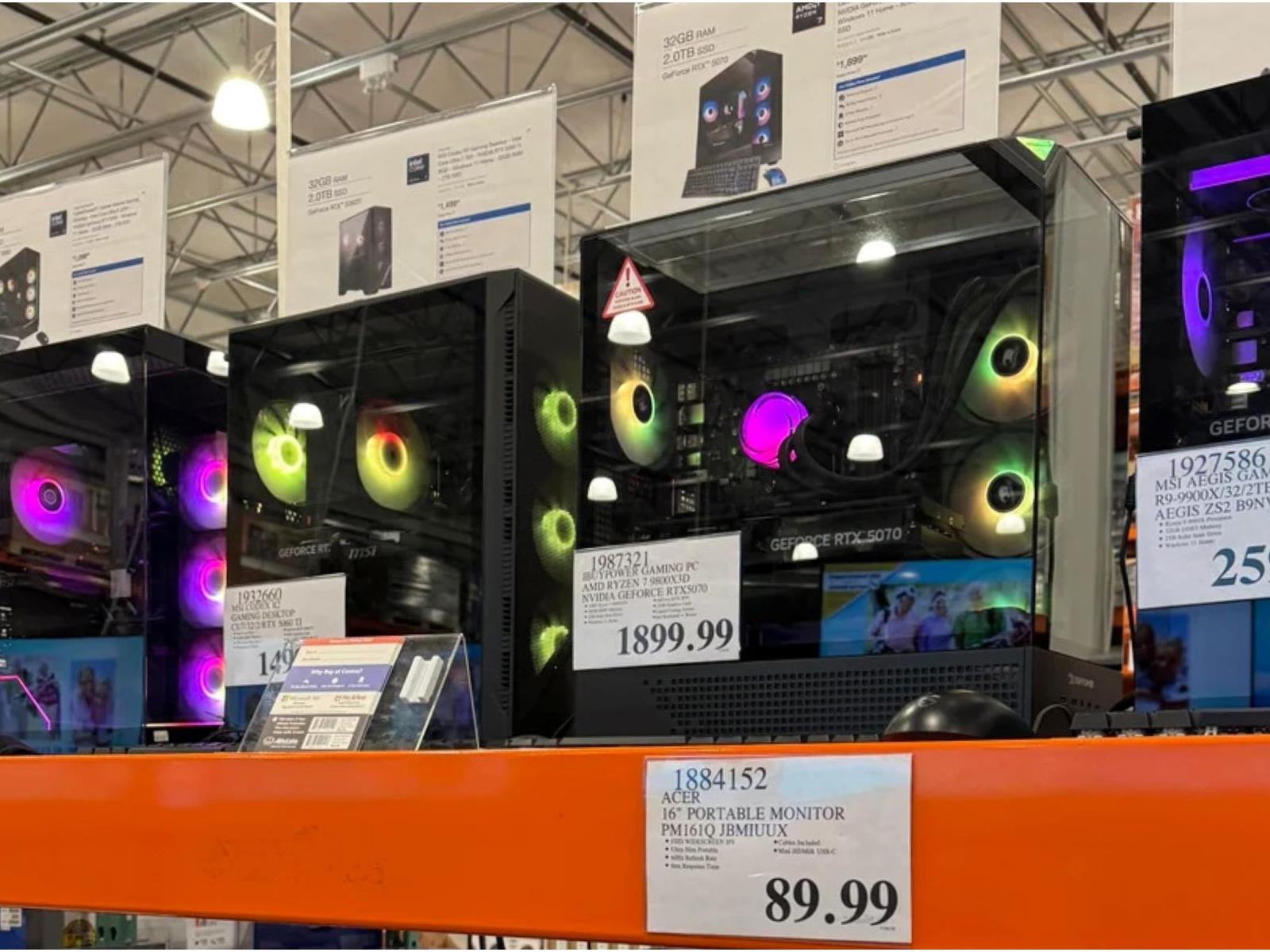 Costco Display PCs Stripped Of RAM And GPUs As Theft Concerns Rise