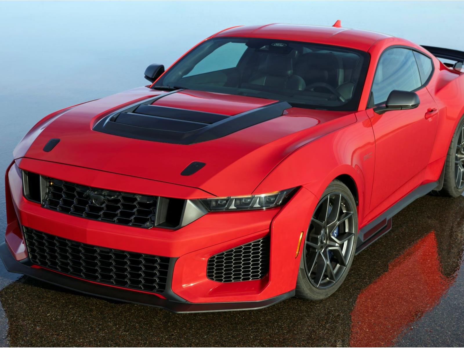 Ford's New Mustang Dark Horse SC With Supercharged V8 Power Is A Street-Legal Track Weapon