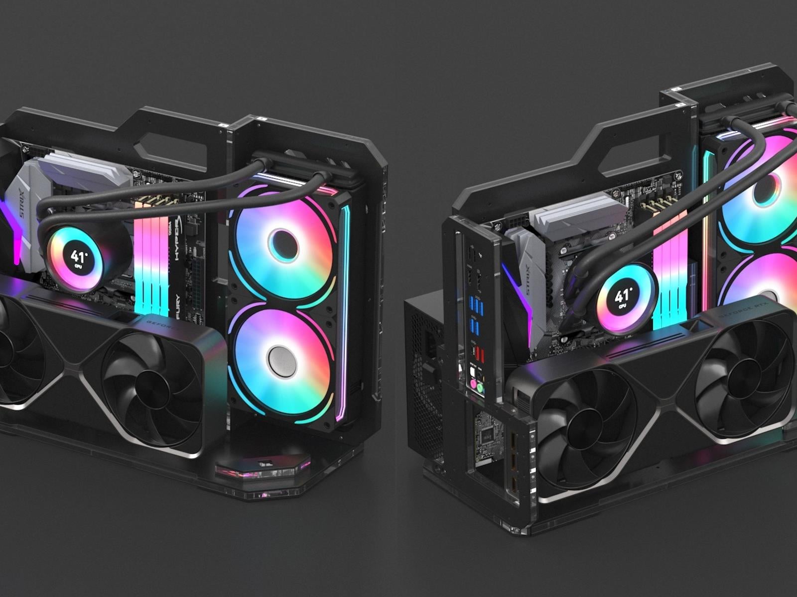 Geeek’s $69 EXO 1 Is A Lightweight Open‑Air Case With Big GPU Support