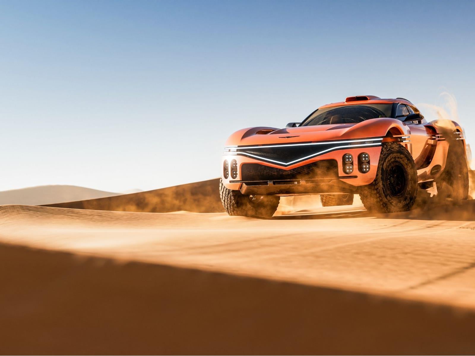 Genesis Reveals X Skorpio Concept With 1,100-HP V8 For Rugged Desert Performance