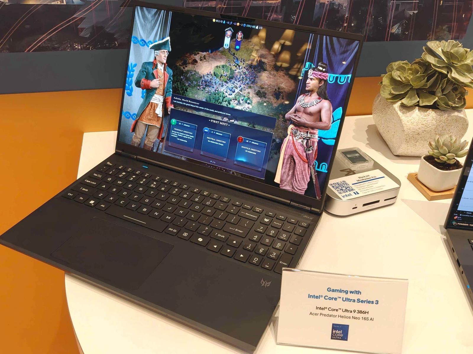 Intel Panther Lake Performance Unveiled: Core Ultra Series 3 Roars To Life At CES