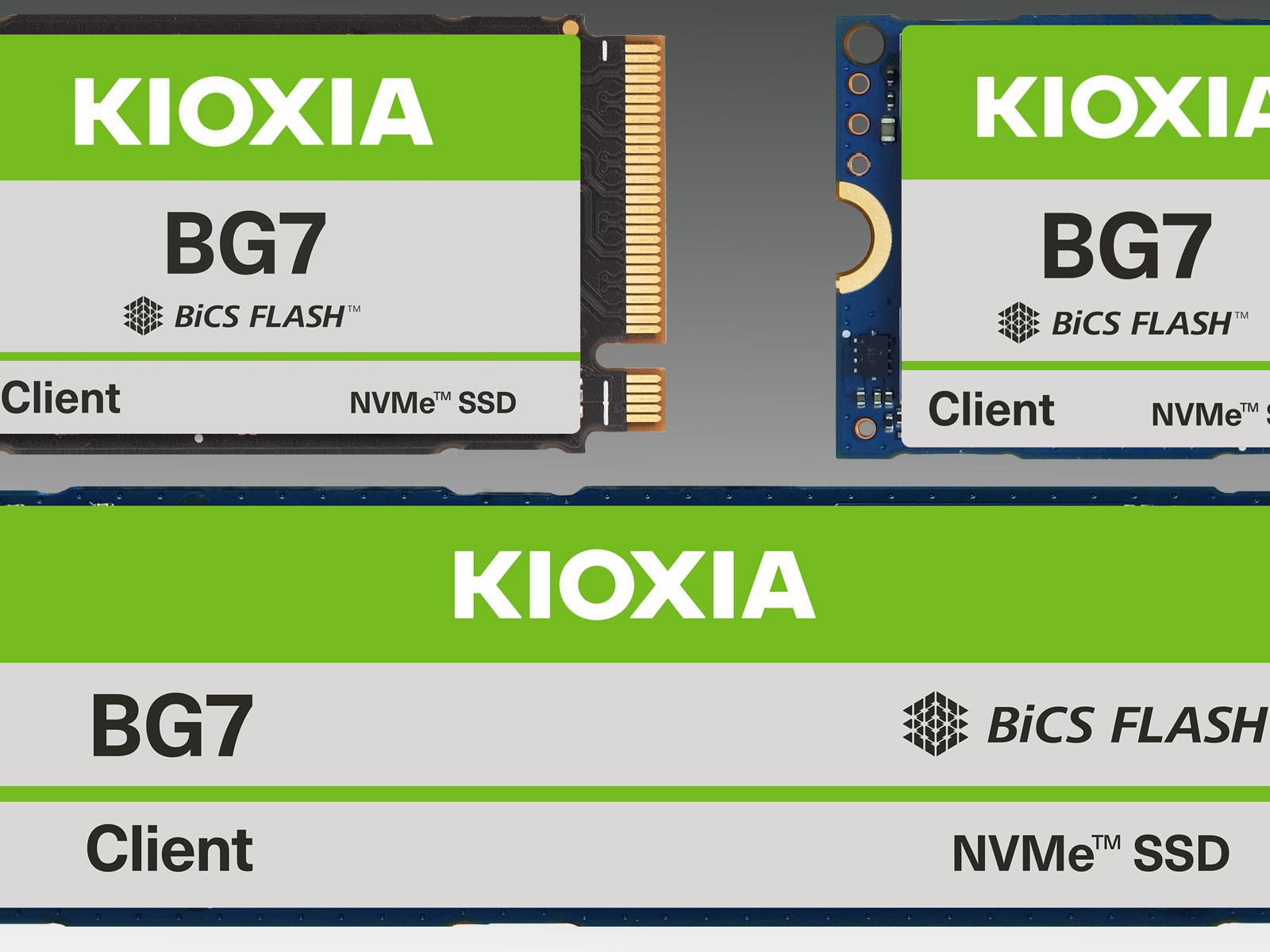 Kioxia's BG7 SSDs Bring More Speed New Form Factors To Mainstream PCs