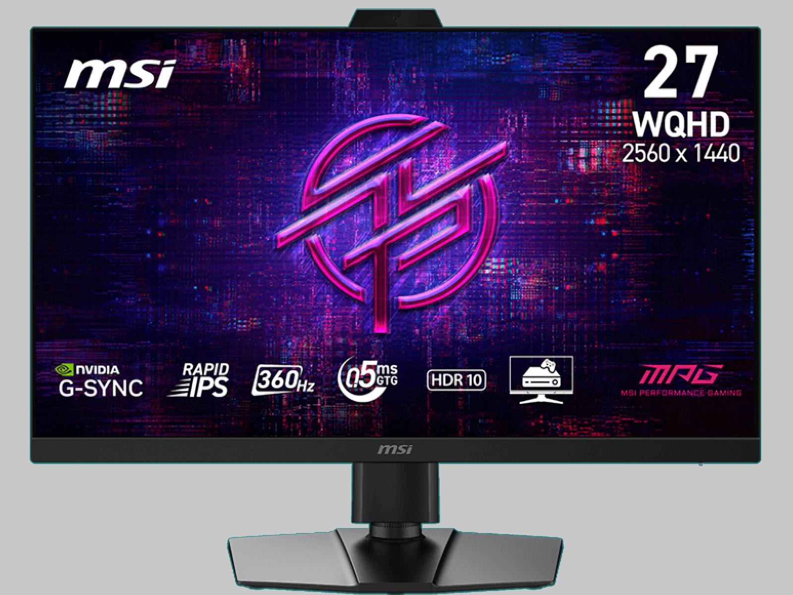 MSI And NVIDIA Unveil MPG 272QRF X36 G-SYNC Pulsar Monitor For Competitive Gamers