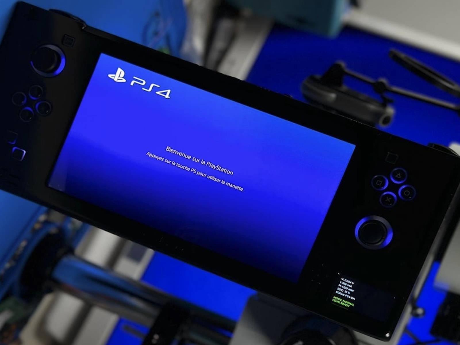 Awesome Mod Turns A PS4 Slim Into A Fully Functional OLED Handheld
