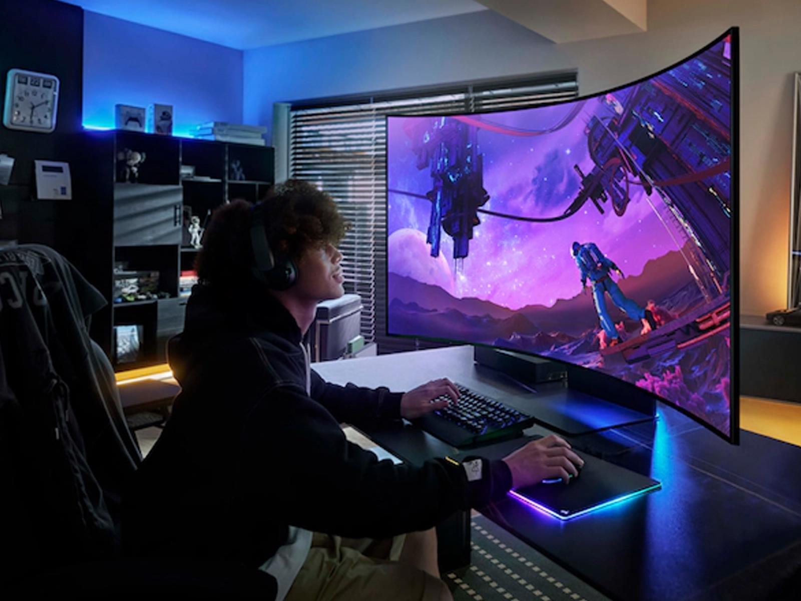 Samsung's Beastly 55-Inch Gaming Monitor Is 56% Off Plus Huge Deals On Galaxy Tabs