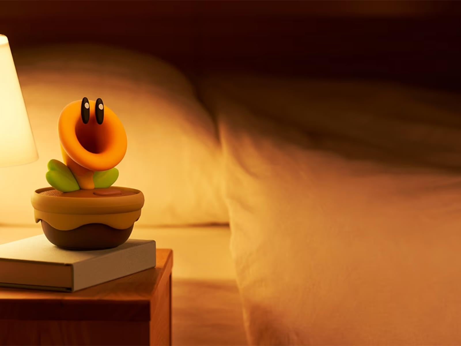 Super Mario Wonder’s Talking Flower Becomes A Real Gadget With Time And Temp Quips