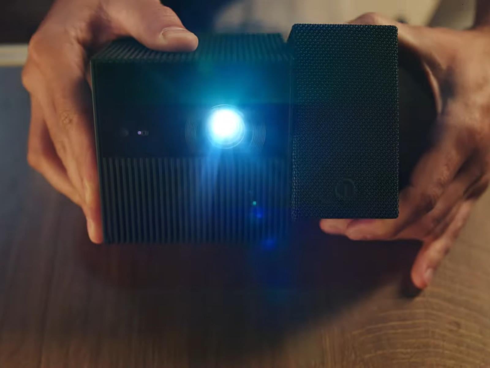 TCL PlayCube Is A Battery Powered Google TV Projector With A Cool Twist