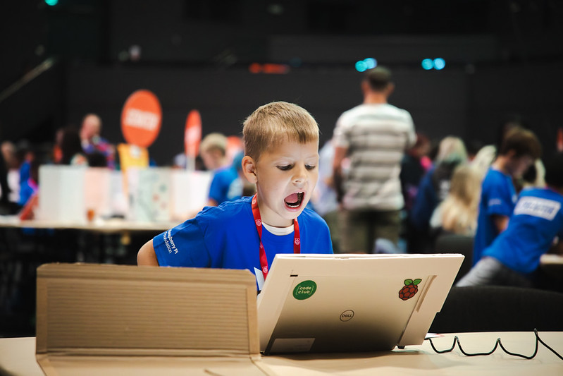 Young learner at Coolest Projects UK