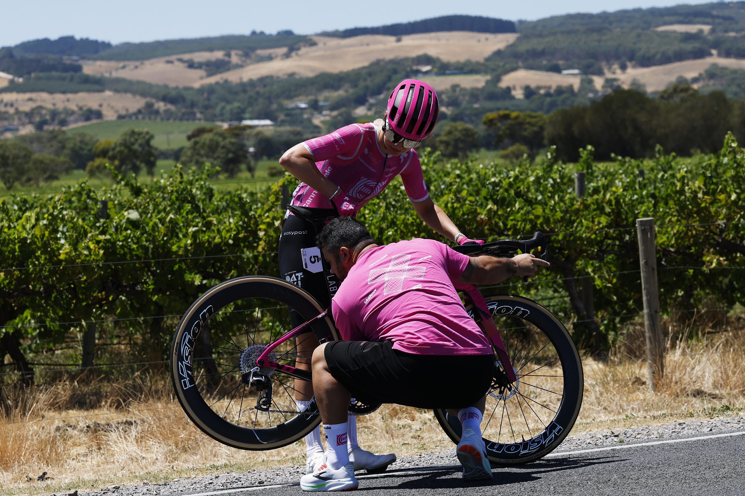 Unreleased Cannondale SuperSix Evo at the 2026 Tour Down Under