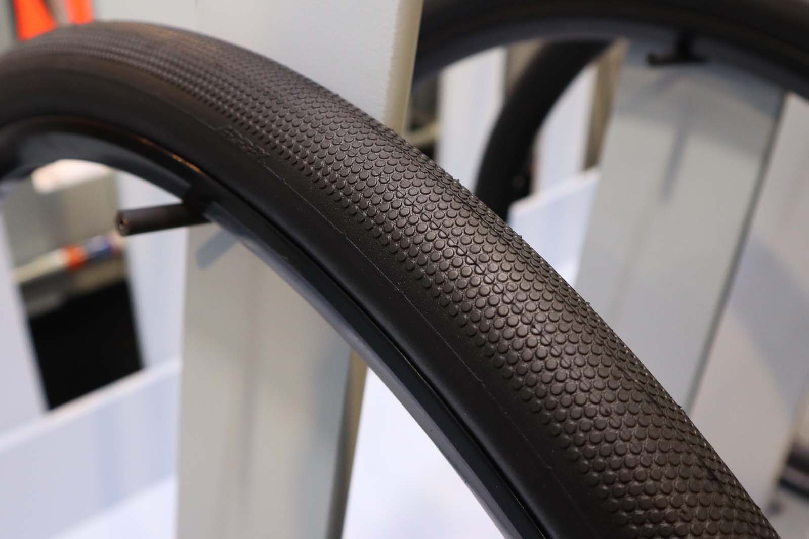 Schwalbe Pro One Allroad tyres tread pattern.