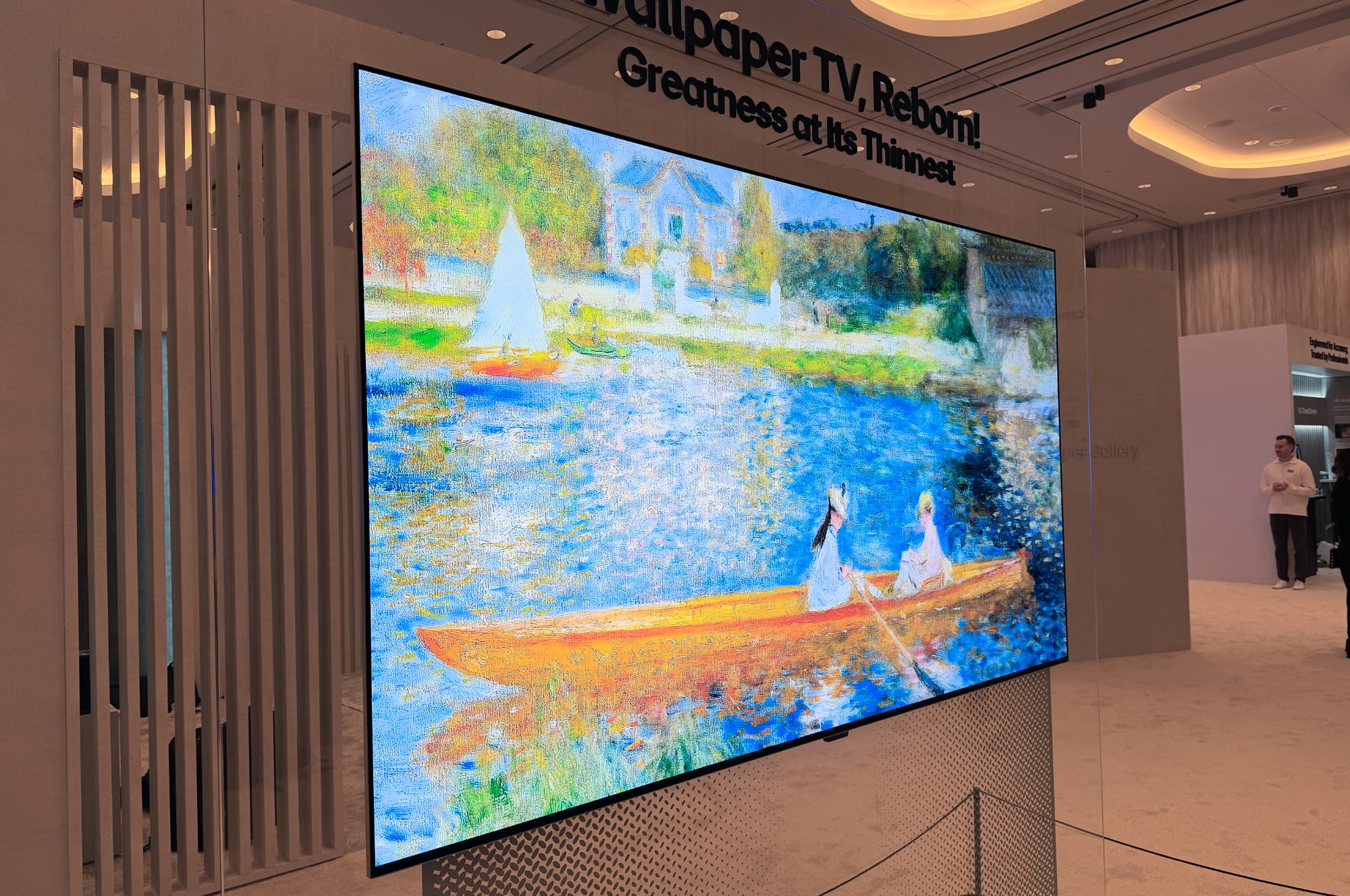 LG's 2026 Wallpaper wireless OLED TV