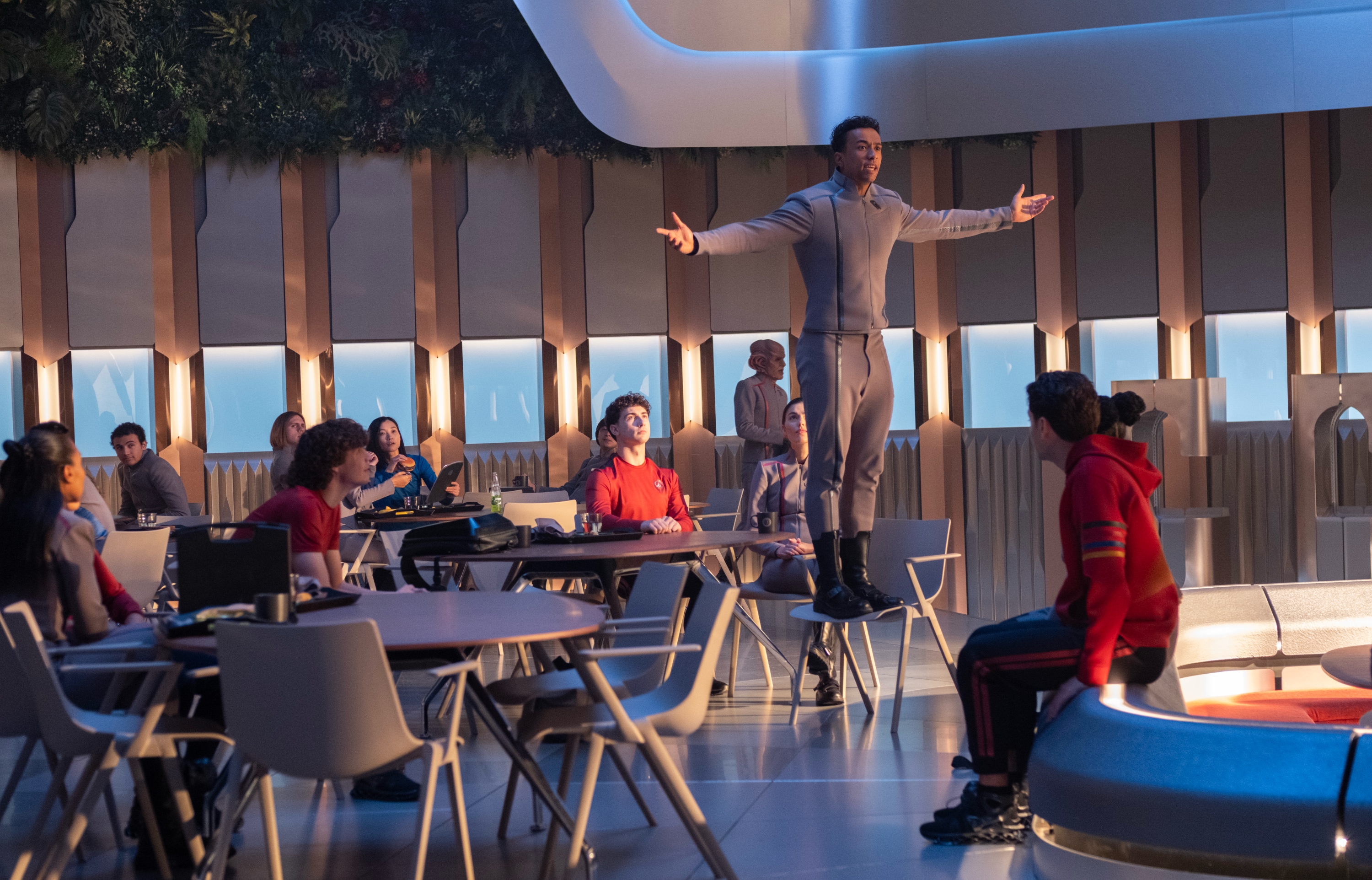 Scenes from Star Trek: Starfleet Academy