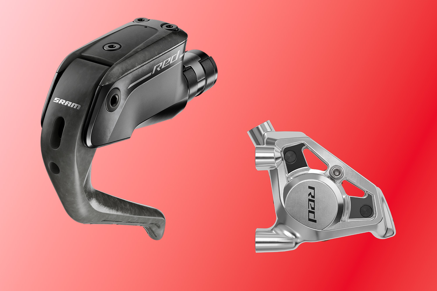 The SRAM Red Aero Disc Brake.