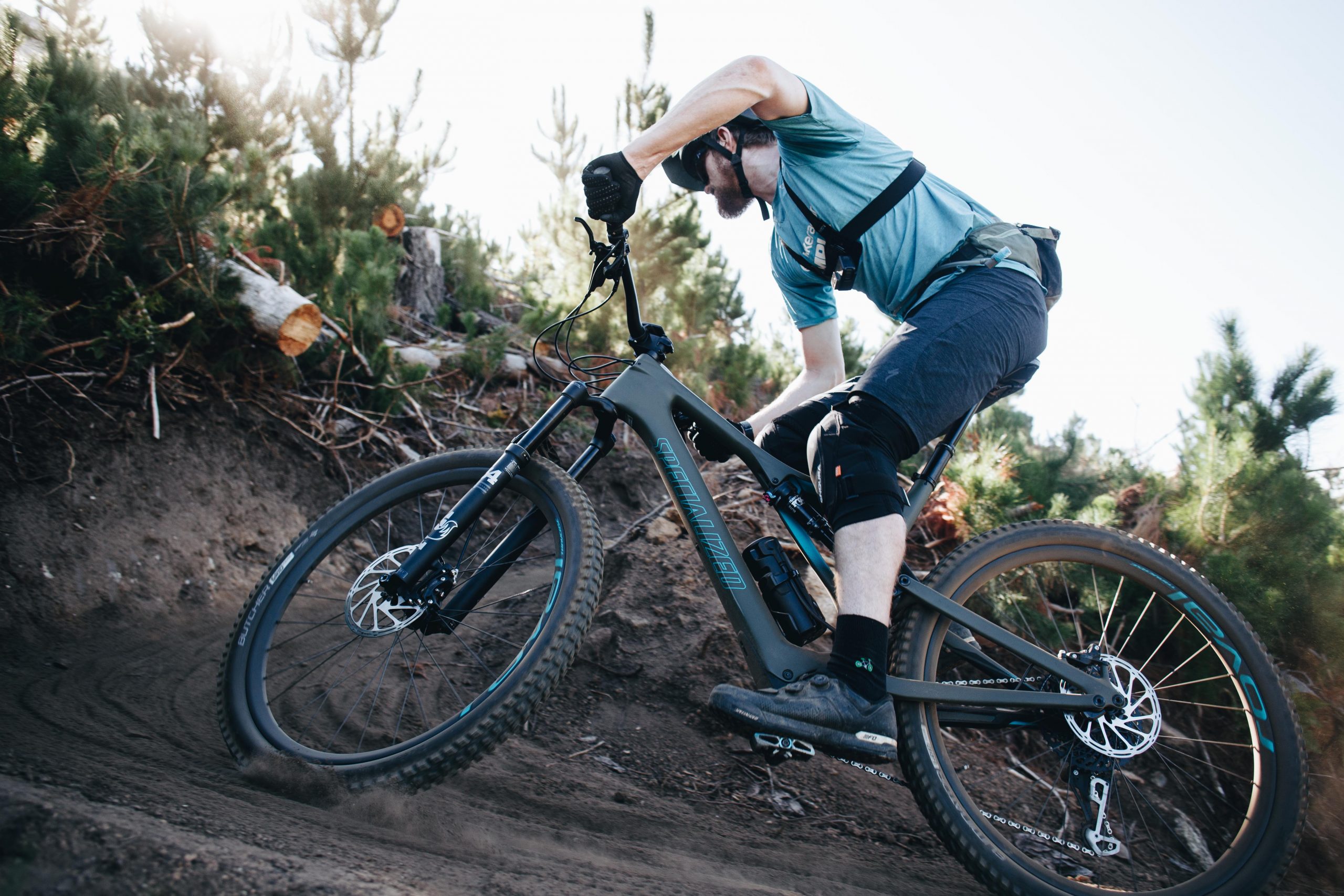 Specialized Turbo Levo SL climbing