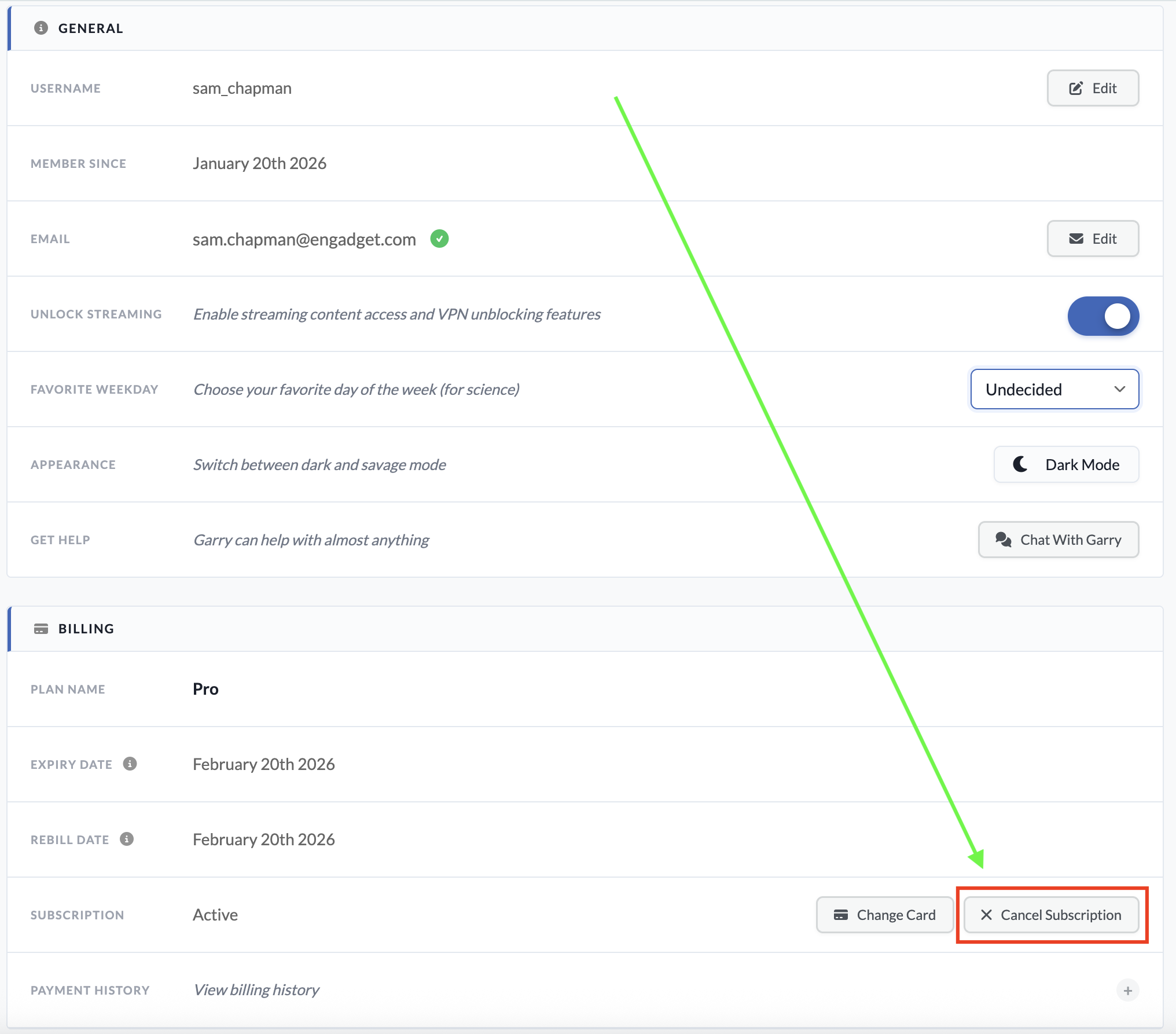 You can reach this page by logging into your account on Windscribe.com.