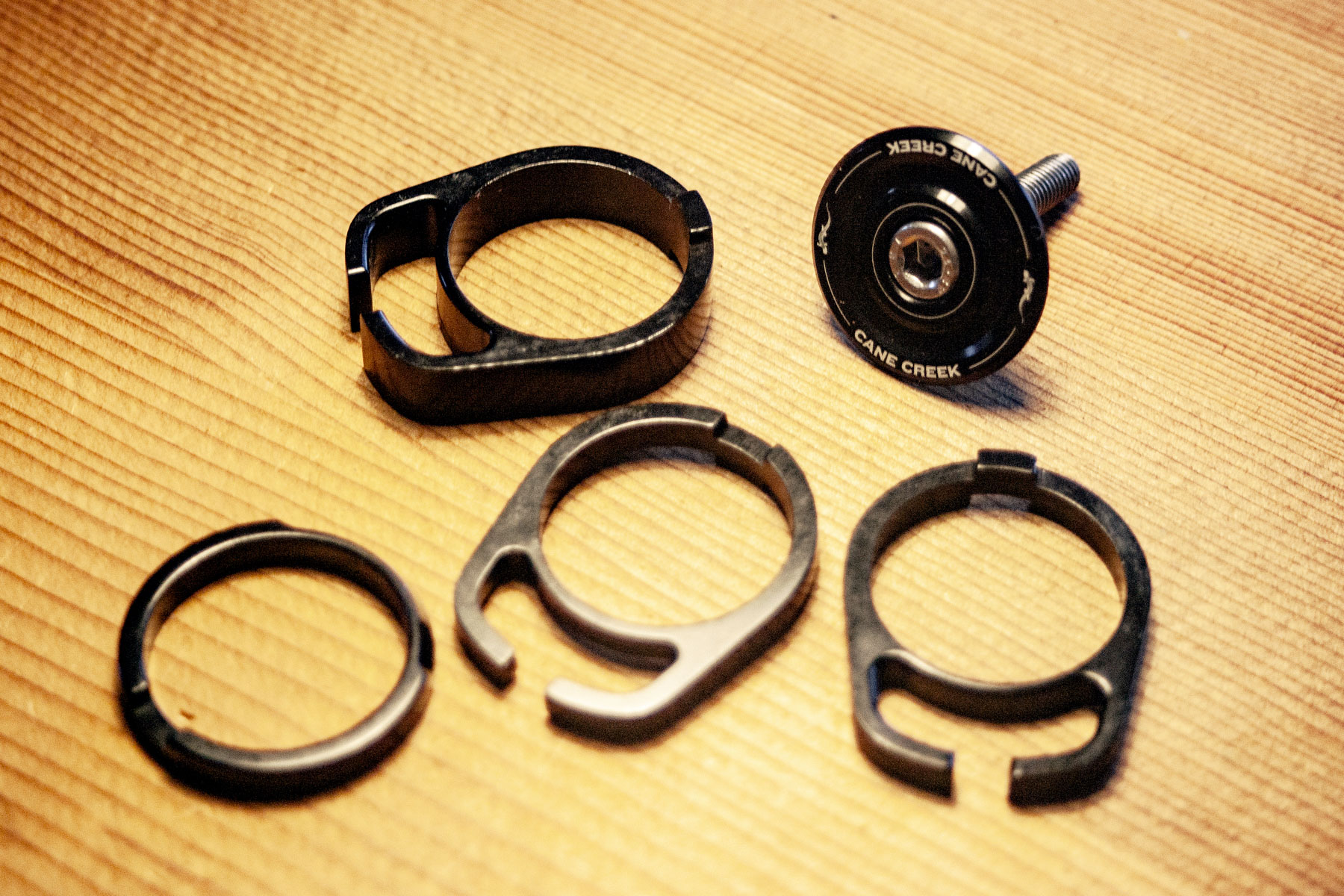 Cane Creek HCR slotted headset spacers