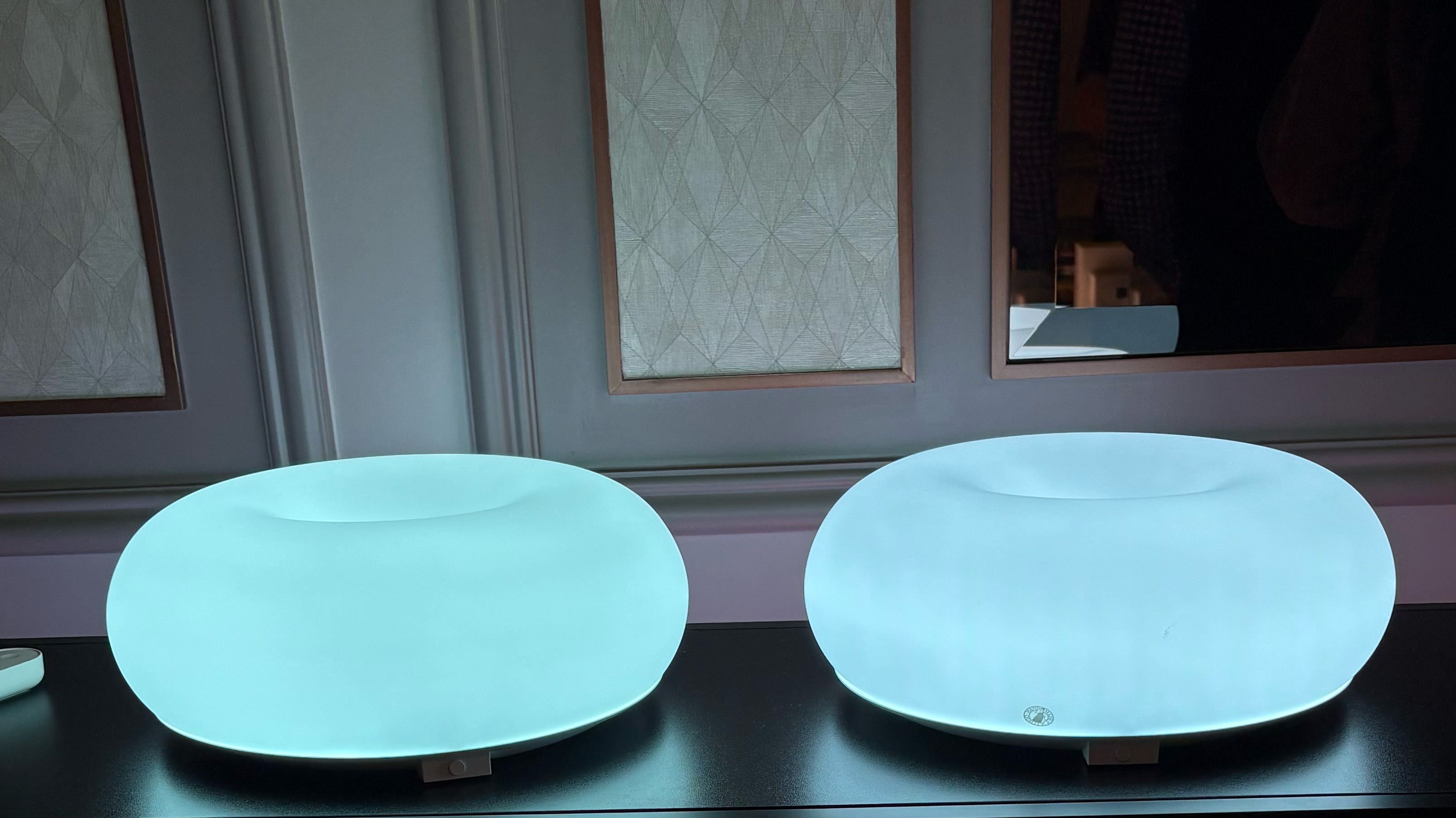 The popular VARMBLIXT donut lamp is now smart.