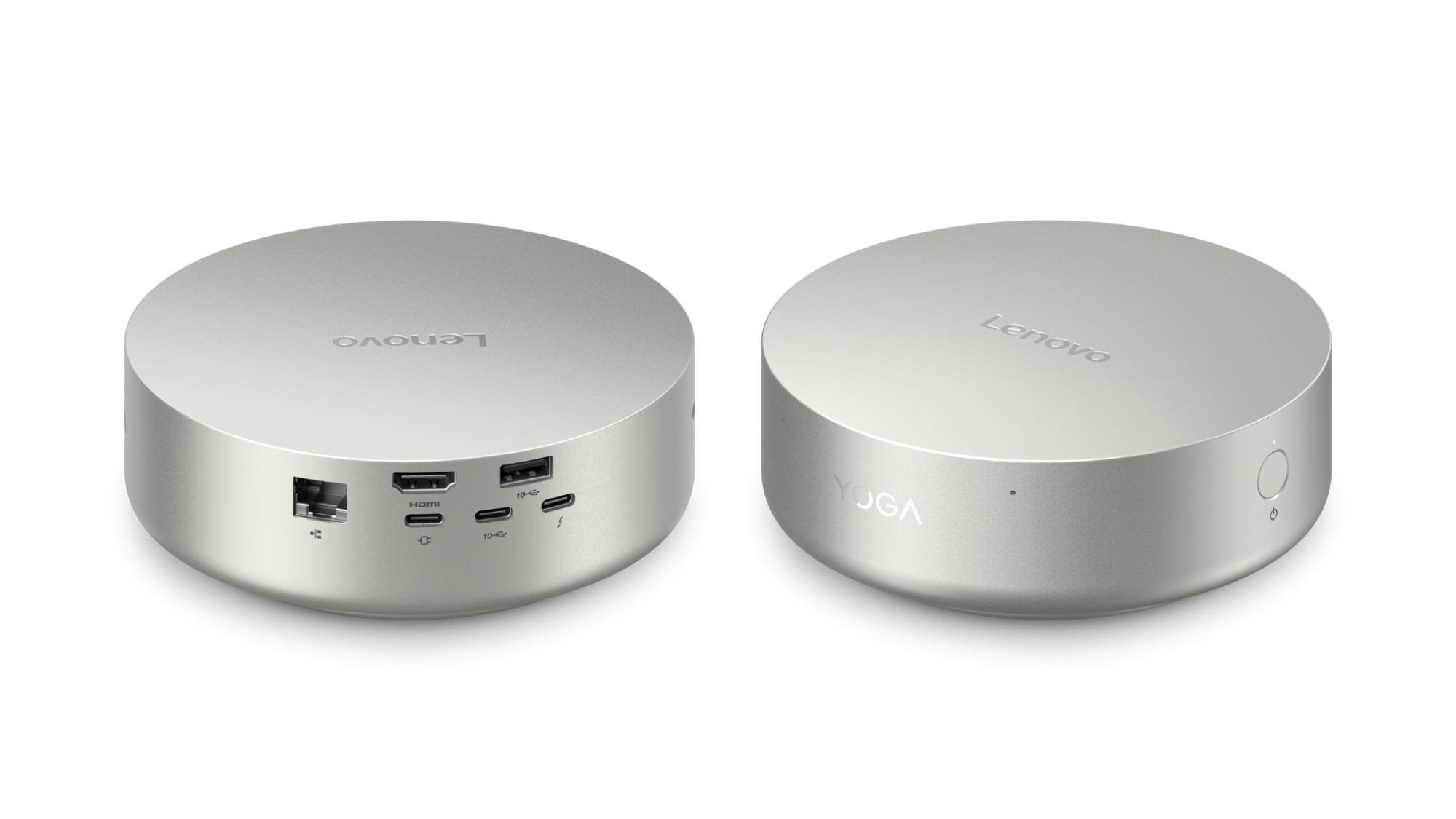 Lenovo Yoga Mini rear and power button