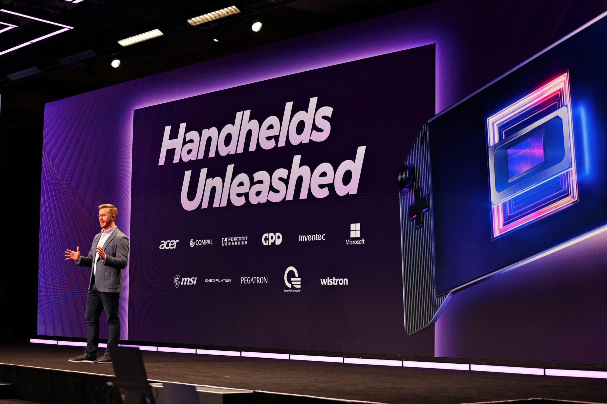 Intel Core Ulta Series 3 handheld line
