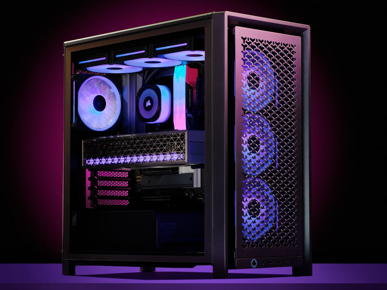 Corsair Drops Limited‑Run PC Cases With Striking Color‑Shift Panels